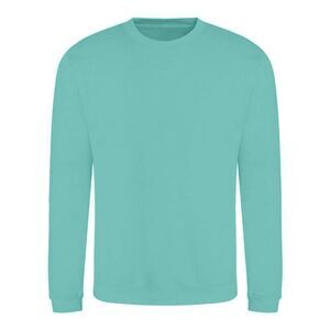 AWDis Just Hoods AWDis Unisex Crew Neck Plain Sweatshirt (280 GSM) / Lagoon Blue